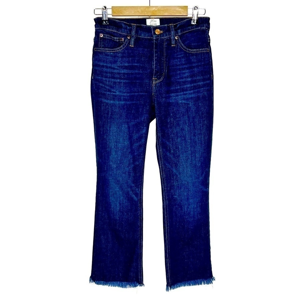 J. Crew Billie Demi Boot Crop Jeans